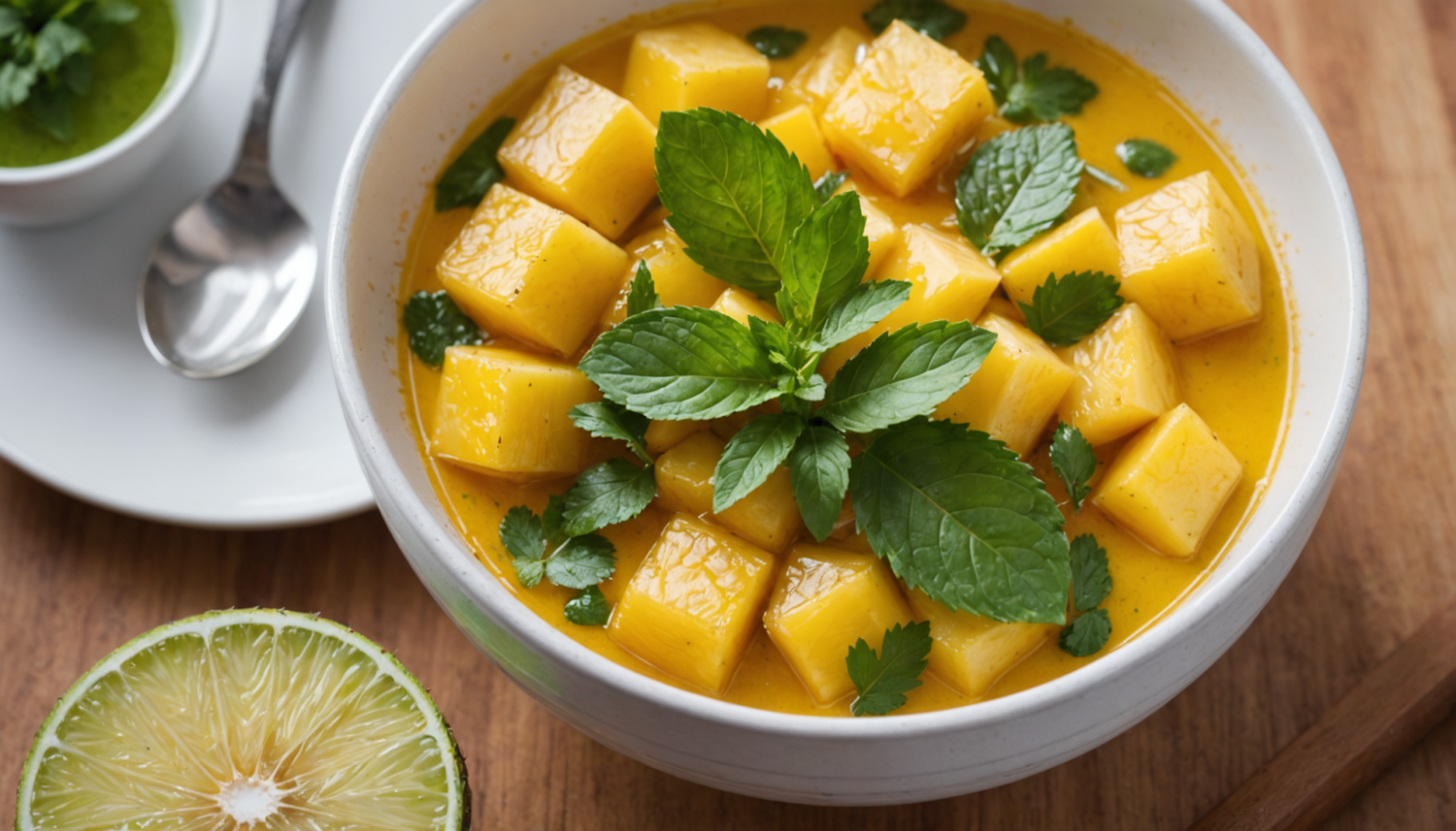 enjoy a refreshing natural drink with our pineapple, ginger and mint water recipe. ideal for hydrating and filling you with energy with tropical flavors and healthy properties.