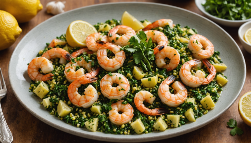 descubre cómo preparar camarones al ajillo con un toque fresco de gremolata de limón. una receta fácil, sabrosa y perfecta para sorprender en cualquier ocasión.