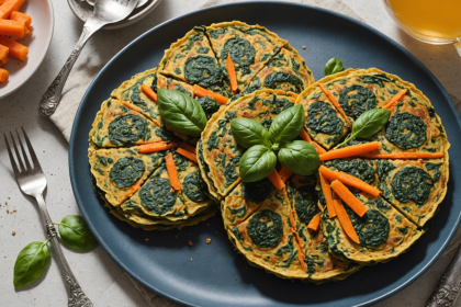 descubre cómo preparar unas deliciosas tortitas de espinaca y zanahoria al horno, una receta saludable, fácil y perfecta para toda la familia. ideal como plato principal o acompañamiento.