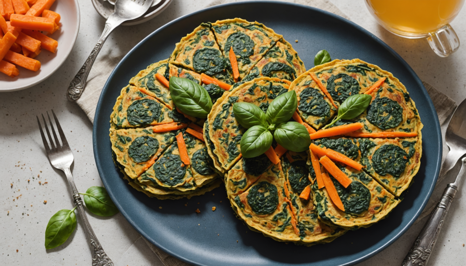 Tortitas de Espinaca y Zanahoria al Horno 7 descubre cómo preparar unas deliciosas tortitas de espinaca y zanahoria al horno, una receta saludable, fácil y perfecta para toda la familia. ideal como plato principal o acompañamiento.