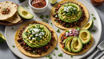 Tostadas de Chistorra y Aguacate con Chipotle