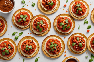 descubre cómo preparar unas deliciosas tostadas de hummus con tomate confitado. una receta fácil, saludable y perfecta para compartir en cualquier ocasión.