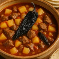 Caldillo Durangueño (Durango) – receta tradicional mexicana preparada por Gina Whitley