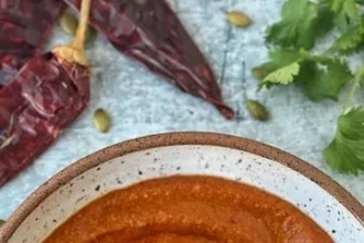 Pipián Rojo (Morelos) – receta tradicional mexicana preparada por Gina Whitley