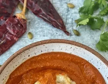 Pipián Rojo (Morelos) – receta tradicional mexicana preparada por Gina Whitley