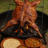 Cabrito al Pastor Estilo Nuevo León – receta tradicional mexicana preparada por Gina Whitley