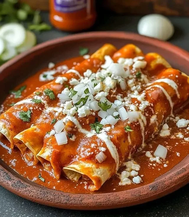 Enchiladas Queretanas (Querétaro) – receta tradicional mexicana preparada por Gina Whitley