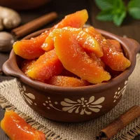 Dulce de Papaya (Tabasco) – receta tradicional mexicana preparada por Gina Whitley