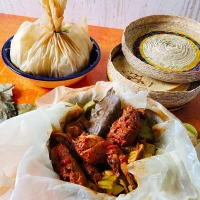 Mixiote de Carnero (Tlaxcala) – receta tradicional mexicana preparada por Gina Whitley