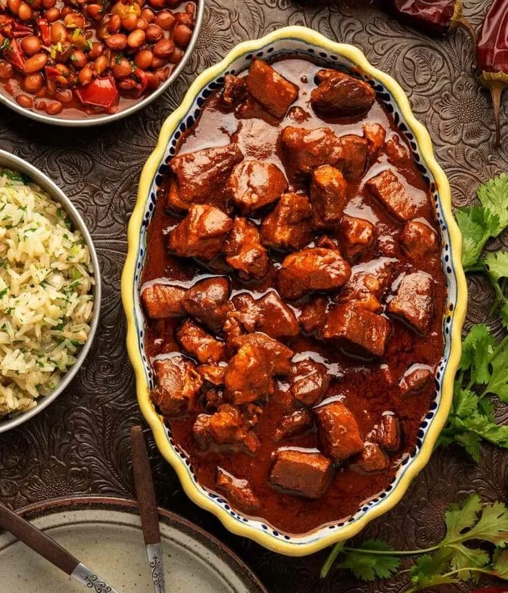 Asado de Boda (Zacatecas) 2 Asado de Boda (Zacatecas) – receta tradicional mexicana preparada por Gina Whitley