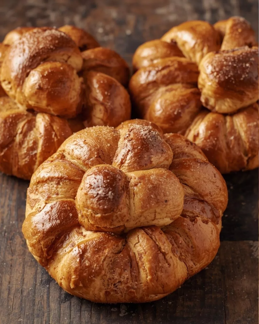 Image of Cinnamon Crown Brioche served on a plate
