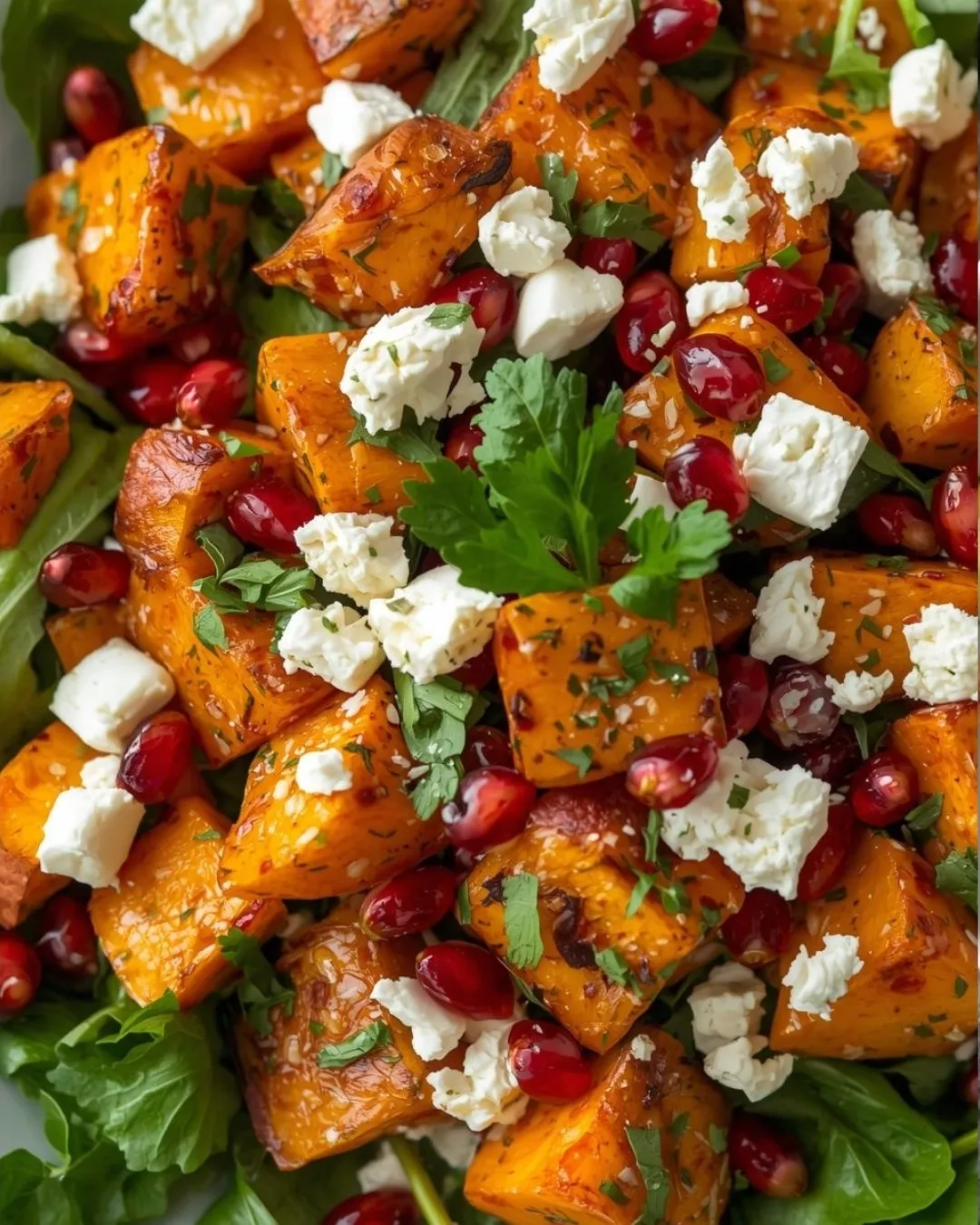 Image of Roasted sweet potato salad
