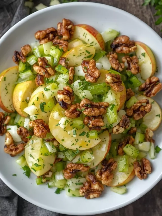 Imagen de Ensalada de peras caramelizadas