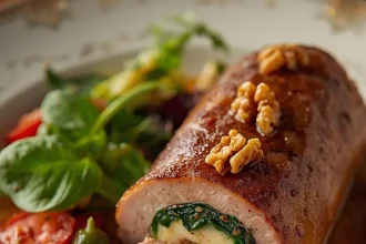 Imagen de Lomo de cerdo relleno de espinacas