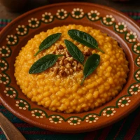 Risotto de Calabaza con Mantequilla de Salvia y Nuez