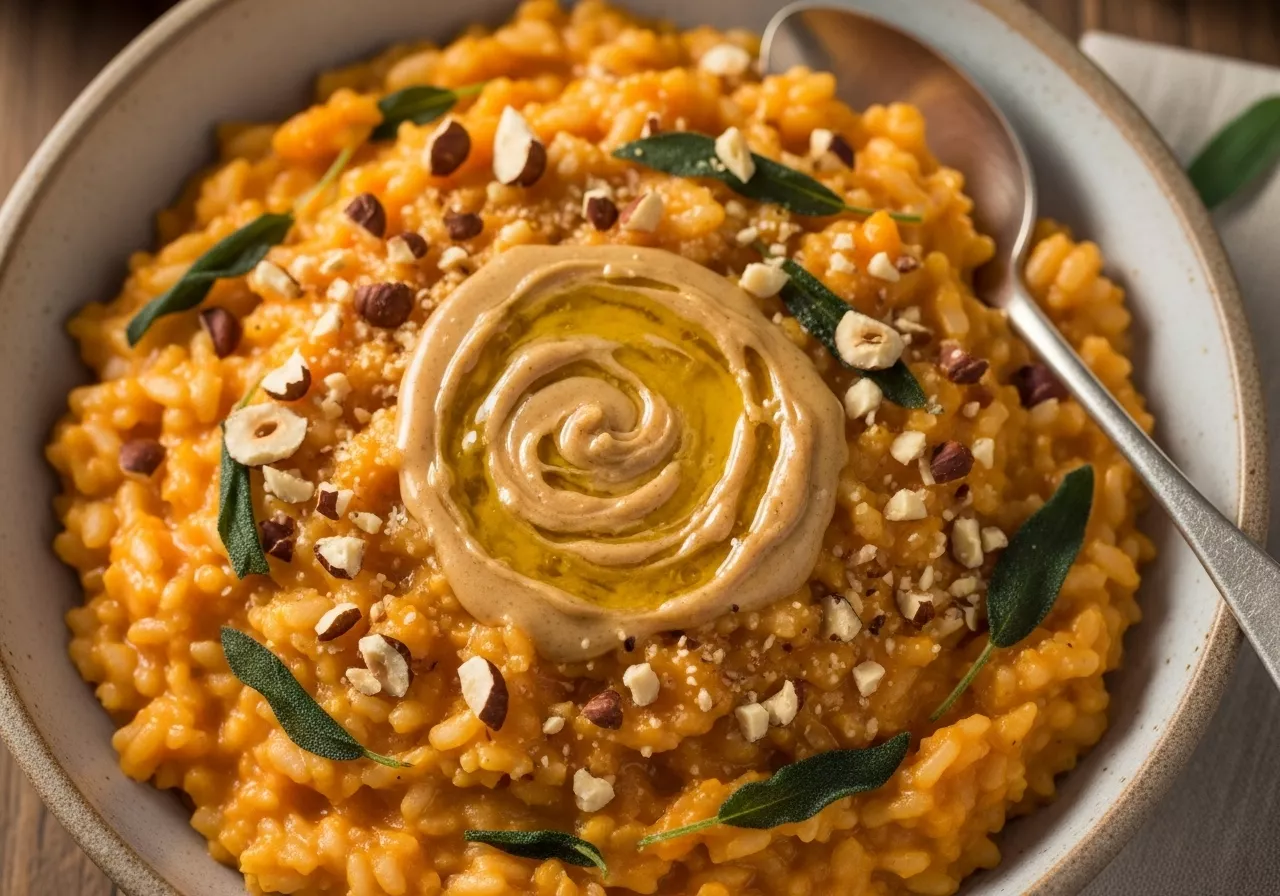 Sweet Potato and Sage Risotto With Brown Butter 1eb
