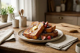 deliciosas tostadas francesas hechas con esponjosa brioche, ideales para un desayuno o brunch especial. aprende a preparar esta receta fácil y rápida.