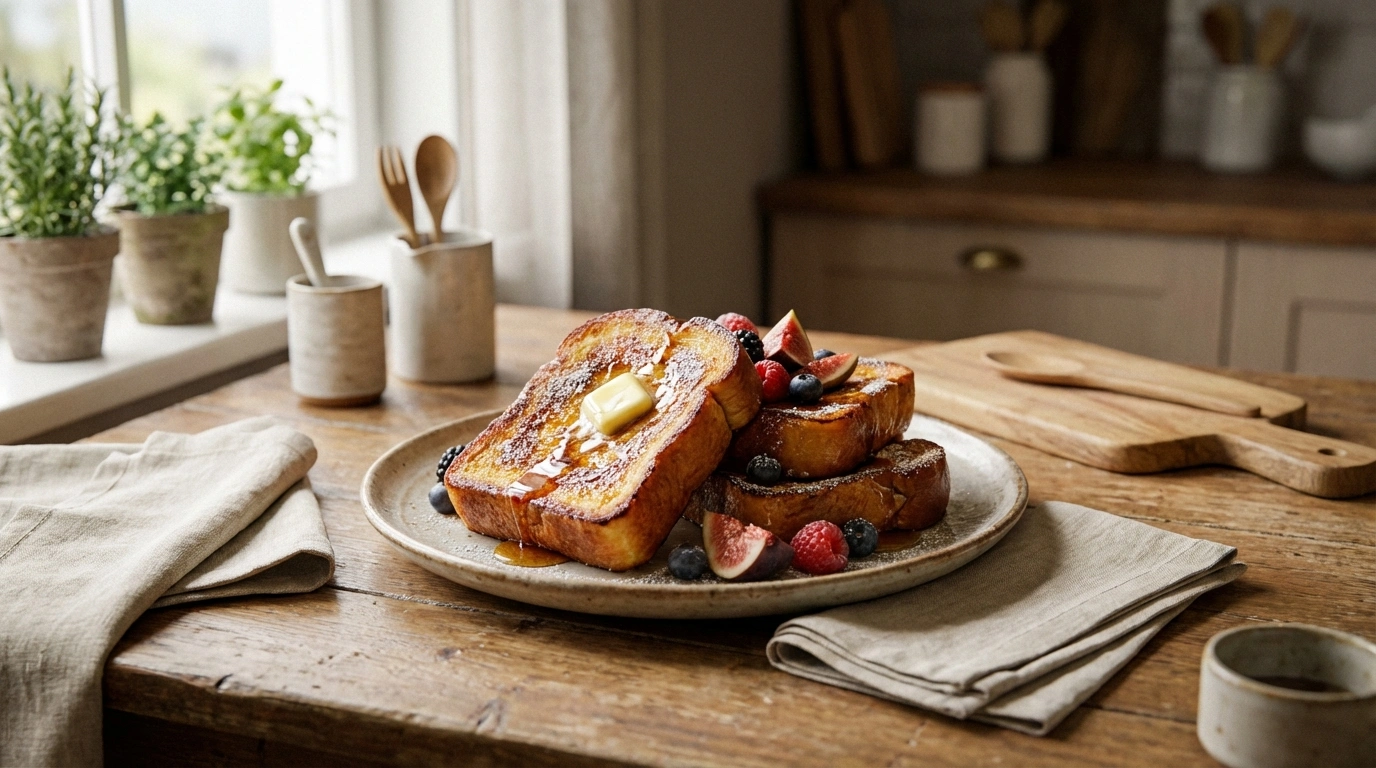 delicious French toast made with fluffy brioche, ideal for a special breakfast or brunch. learn how to prepare this easy and quick recipe.