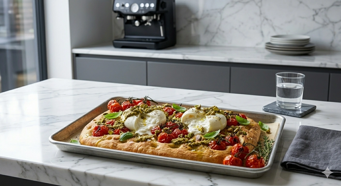 Focaccia Gourmet de Tomate Rostizado