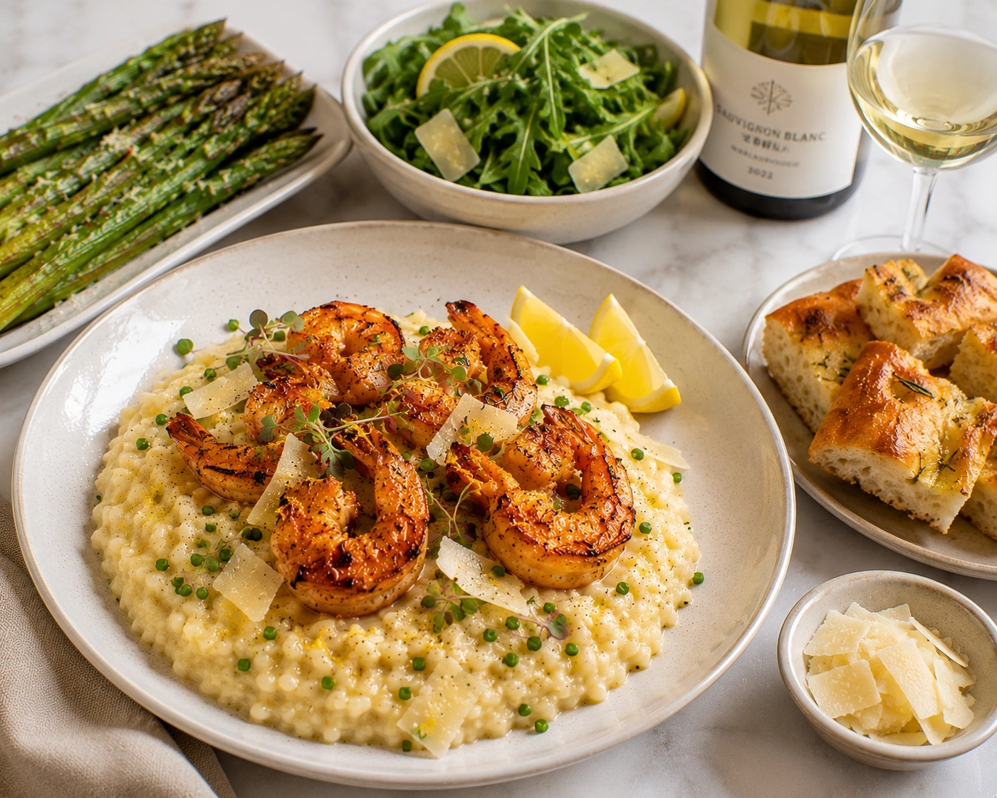 Risotto Cremoso De Limón